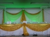green-gold-stage-decor